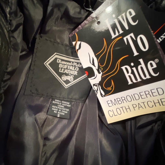 Live To Ride Leather Jacket - Picture 5 of 5